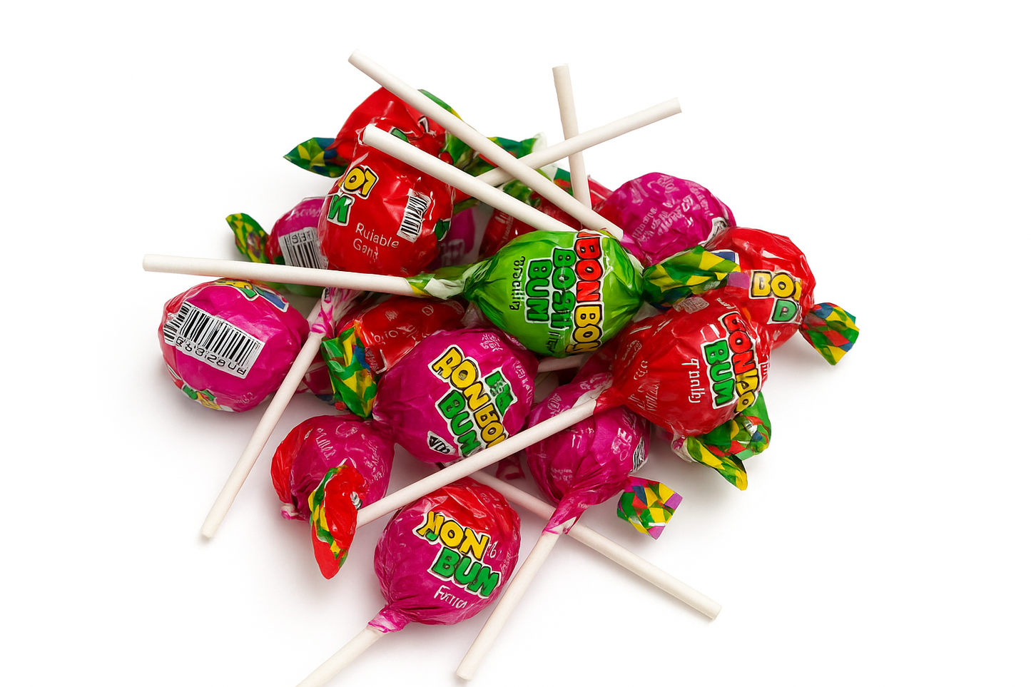 Sucettes chewing-gum