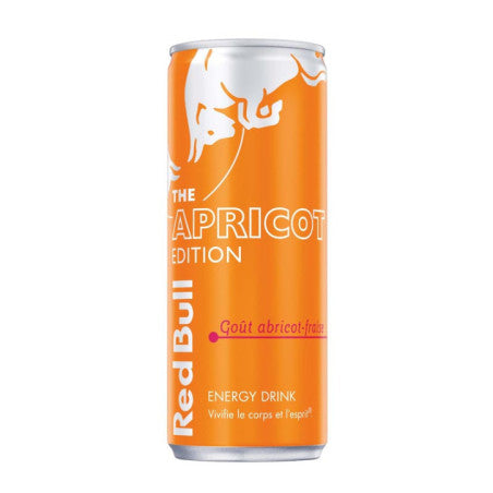 Red Bull Goût Abricot-Fraise