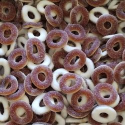 Anneaux sucrés gout cola